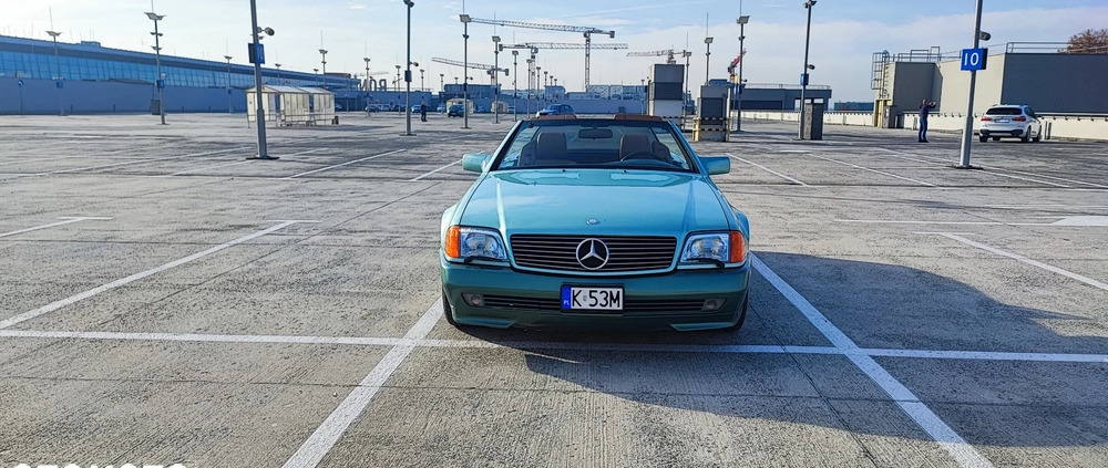 Mercedes-Benz SL cena 145000 przebieg: 99992, rok produkcji 1992 z Kraków małe 704